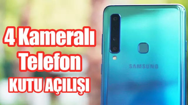 Dünyanın İlk 4 Kameralı Telefonu Galaxy A9 Elimizde!