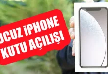 Dünyanın En Ucuz iPhone'u(!) XR Kutu Açılışı