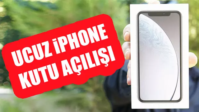 Dünyanın En Ucuz iPhone'u(!) XR Kutu Açılışı