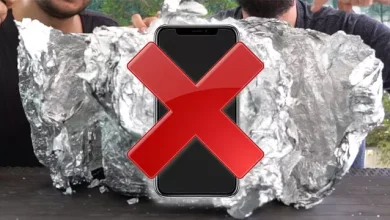 iPhone X'u 660 Metrelik Alüminyum Folyo İle Kapladık