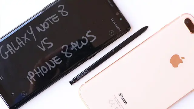 8'lerin Savaşı:iPhone 8 Plus VS Galaxy Note 8(Tarafını Seç!)
