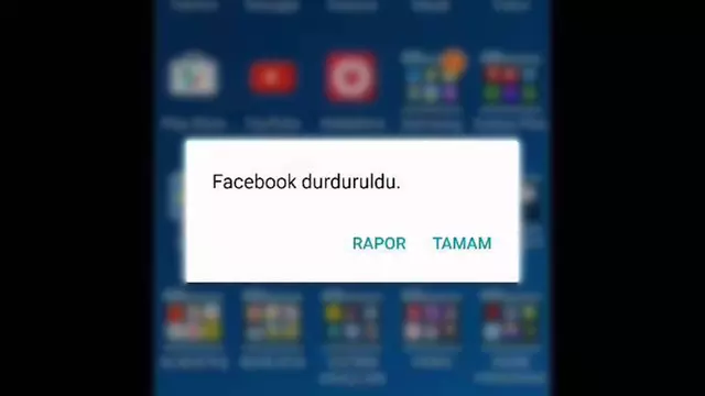 “Facebook Durduruldu” Hatası Nasıl Çözülür?