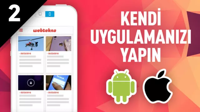 Kod Yazmadan Mobil Uygulama Iyi mi Yapılır? #2! 1 Kod Yazmadan Mobil Uygulama Nasıl Yapılır? #2!