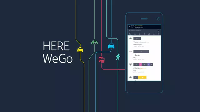 Nokia’nın Ürettiği HERE Maps, Değişerek HERE WeGo Oldu!