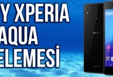 Sony Xperia M4 Aqua İncelemesi