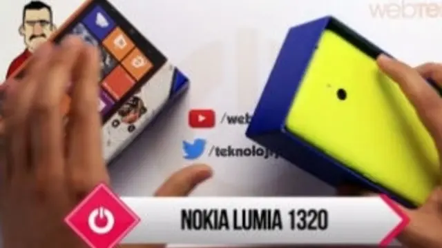 Teknolojiye Atarlanan Adam - Nokia Lumia 1320 İncelemesi