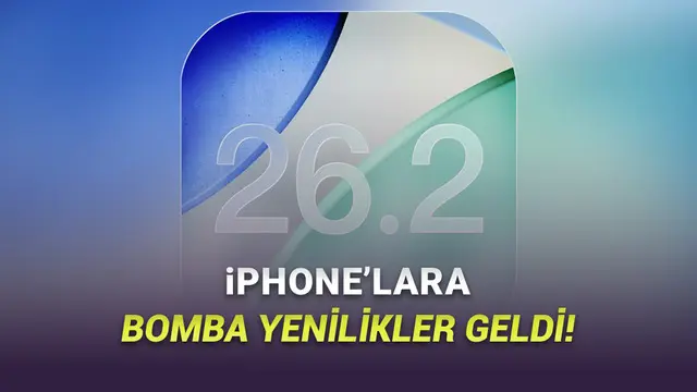 Apple, iOS 26.2'yi Yayımladı: İşte iPhone'lara Gelecek Yeni Özellikler! 1 Apple, iOS 26.2'yi Yayımladı: İşte iPhone'lara Gelecek Yeni Özellikler!