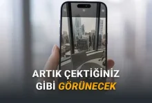 Çektiğiniz Fotoğrafların Önizlemede Gördüğünüz Gibi Kalmasını Sağlayan iPhone Kamera Ayarları