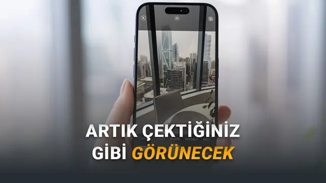 Çektiğiniz Fotoğrafların Önizlemede Gördüğünüz Gibi Kalmasını Sağlayan iPhone Kamera Ayarları