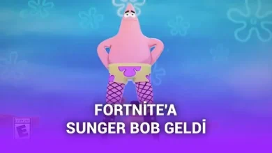 Fortnite’ta SpongeBob temalı dev parti başladı