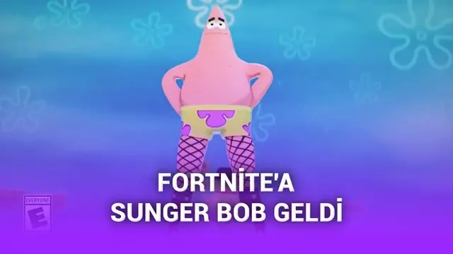 Fortnite’ta SpongeBob temalı dev parti başladı
