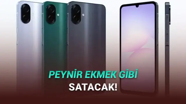 Samsung'un Aşırı Uygun Fiyatlı Yeni Telefonu Galaxy A07, Akü Gibi Bataryayla Gelecek!