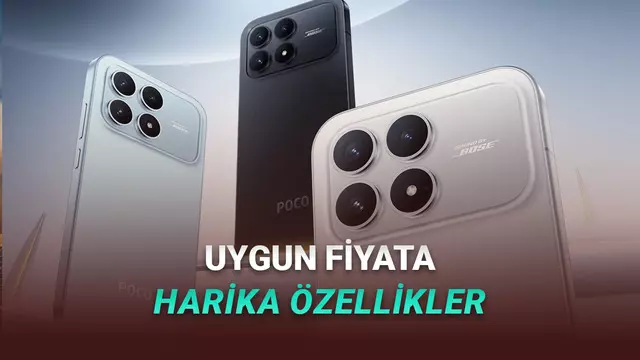 Ucuza Amiral Gemisi Özellikler Sunan POCO F8 Serisi Türkiye'de: İşte Tutarları 1 Ucuza Amiral Gemisi Özellikler Sunan POCO F8 Serisi Türkiye'de: İşte Fiyatları