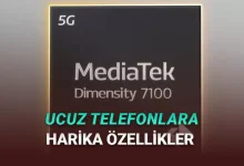 2026'da Çıkacak Orta Segment Telefonlarda Kullanılacak MediaTek 7100 İşlemci Tanıtıldı