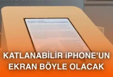 Katlanabilir iPhone'da kullanılacak: Samsung, kırışıklık olmayan katlanabilir ekranını gösterdi