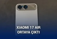 Xiaomi 17 Air ortaya çıktı: 5,5 mm’lik ultra ince telefon