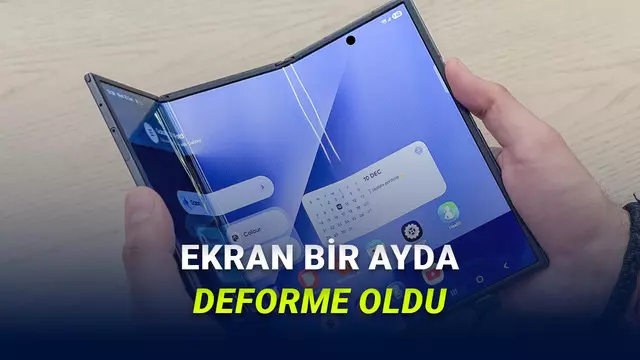 Samsung Galaxy Z TriFold'un Dayanıklılığı Yine Gündemde: Bir Kullanıcının Ekranı Bir Ayda Hasar Görmüş oldu! 1 Samsung Galaxy Z TriFold'un Dayanıklılığı Tekrar Gündemde: Bir Kullanıcının Ekranı Bir Ayda Hasar Gördü!