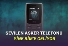 Peynir Ekmek Gibi Satan Nokia Tuşlu Asker Telefonu, Bu Hafta Yine BİM'e Geliyor