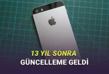 iPhone 5s, iPhone 6 Gibi Eski iPhone'lar İçin Güncelleme Yayınlandı
