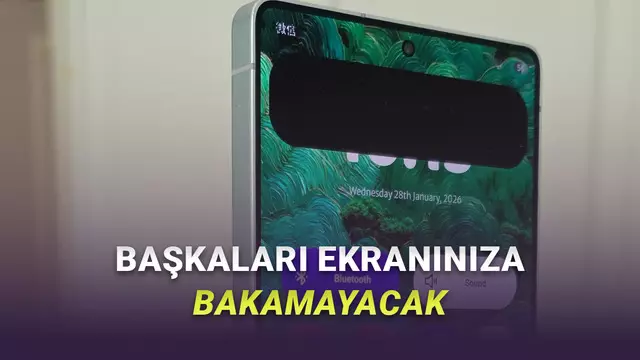 Samsung Galaxy S26'da Başkalarının Ekranınızı Görmesini Engelleyecek "Ekran Gizliliği" Özelliği Resmen Doğrulandı [Video]