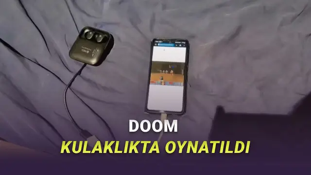 İyice Kafayı Yediler: DOOM, Şimdi de Kulaklıklarda Çalıştırıldı!
