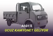 A101, Bu Hafta 220 Bin TL'ye Elektrikli Kamyonet Satacak!