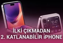 Apple'ın ilk katlanabilir iPhone'u çıkarmadan ikincisi üzerinde çalıştığı ortaya çıktı
