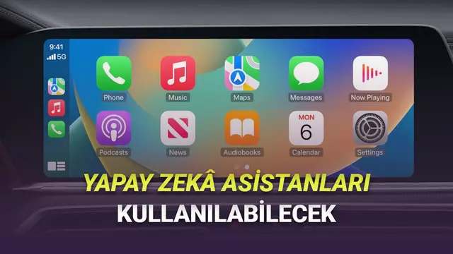 Yakında Apple CarPlay'de Gemini veya ChatGPT Gibi Sesli Asistanları Kullanabileceksiniz!