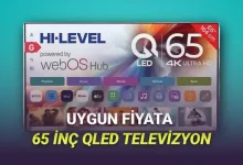A101, Bu Hafta Çok Uygun Fiyata 65 İnç QLED Televizyon Satacak!