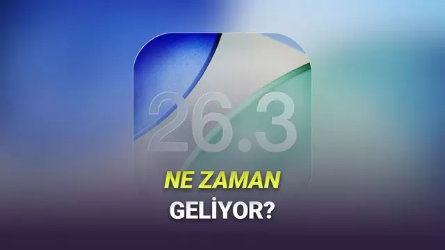 iOS 26.3 Ne Vakit Çıkacak? 1 iOS 26.3 Ne Zaman Çıkacak?