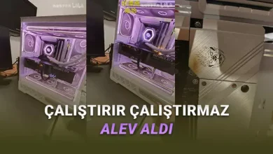 Türkiye'de 170.000 TL'ye Satılan RTX 5090, Çalışırken Alev Aldı [Video]