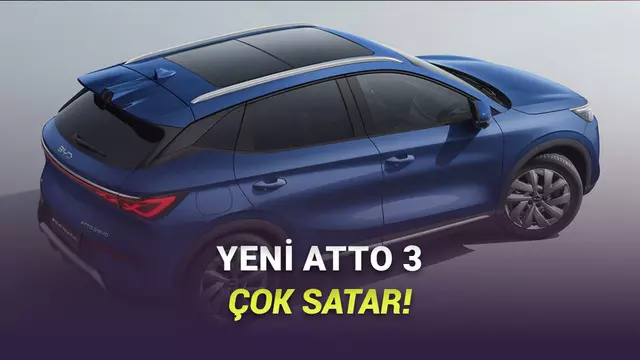 BYD ATTO 3 EVO Tanıtıldı: Daha Sportif, Daha Güçlü!