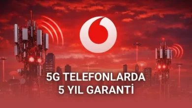 Vodafone, seçili 5G telefonlarda 5 yıl güvence sunacağını deklare etti (Türkiye'de peynir ekmek benzer biçimde satılan modeller dahil) 2 Vodafone, seçili 5G telefonlarda 5 yıl garanti sunacağını açıkladı (Türkiye'de peynir ekmek gibi satılan modeller dahil)