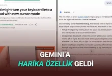 Google Gemini'a Bölünmüş Ekran Özelliği Geldi