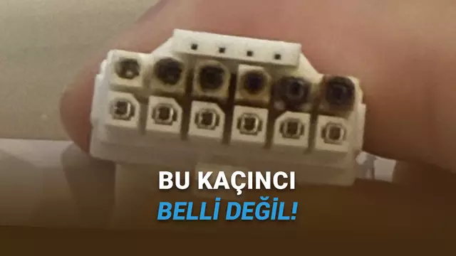 Bir NVIDIA GeForce RTX 5090 Ekran Kartı Daha Sizlere Ömür: Konnektör, Yüksek Sıcaklık Nedeniyle Eridi!