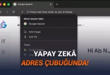 Chrome'un Yapay Zekâ Entegrasyonu Derinleşiyor: En Çok Kullanılan Araçlara Tek Tuşla Ulaşacağız!