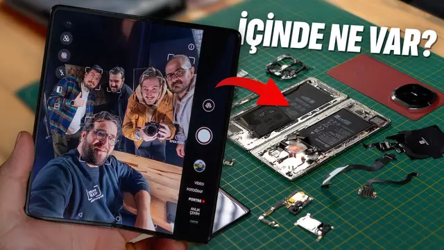 KATLANABİLİR TELEFONUN İÇİNDE NE VAR? - Huawei Mate X7 Kontrol ve İnceleme 1 KATLANABİLİR TELEFONUN İÇİNDE NE VAR? - Huawei Mate X7 Test ve İnceleme