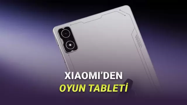 144 Hz Ekran, Snapdragon 8s Gen 3 İşlemci, 7300 mAh Bataryalı Oyun Tableti Xiaomi Black Shark Gaming Tablet Tanıtıldı