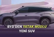 BYD’den 362 Beygir Gücünde Yeni Elektrikli SUV: İçinde Yatak Modu Var!