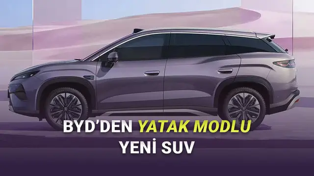 BYD’den 362 Beygir Gücünde Yeni Elektrikli SUV: İçinde Yatak Modu Var!