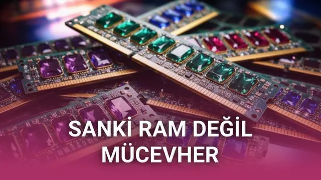 HP'den Acı İtiraf: RAM'ler Artık PC Maliyetlerinin %35'ini Oluşturuyor