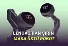 Lenovo, Şirin mi Şirin Görünüme Sahip İşinizi Çok Kolaylaştıracak Robot "Çalışma Arkadaşı" Konseptini Tanıttı