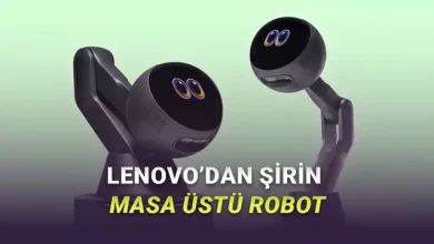 Lenovo, Şirin mi Şirin Görünüme Sahip İşinizi Çok Kolaylaştıracak Robot "Çalışma Arkadaşı" Konseptini Tanıttı