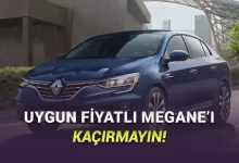 Mart 2026 Renault Fiyat Listesi: Megane Sedan Fiyatında Müthiş İndirim