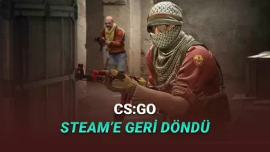 Efsane Oyun CS:GO, Steam'e Geri Döndü!