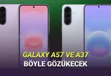 Türkiye'de Çok Satması Beklenen Samsung Galaxy A57 ve A37'nin Fiyatları ve Tasarımları Sızdırıldı