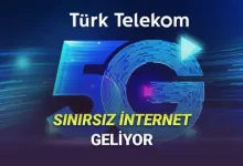 Türk Telekom, 5G Paketlerini ve Fiyatlarını Açıkladı: Sınırsız Mobil İnternet Geliyor!