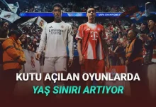 Kutu, Paket Açma Özellikleri Olan Tüm Oyunlarda 16+ Yaş Sınırı Olacak