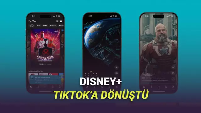 Disney+ da TikTok'a Dönüştü: Kaydırarak Film ve Dizilerden Kısa Videolar Göreceğiniz "Verts" Tanıtıldı