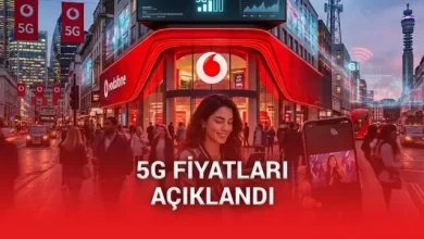 Vodafone'un 5G Tarifeleri ve Fiyatları Belli Oldu